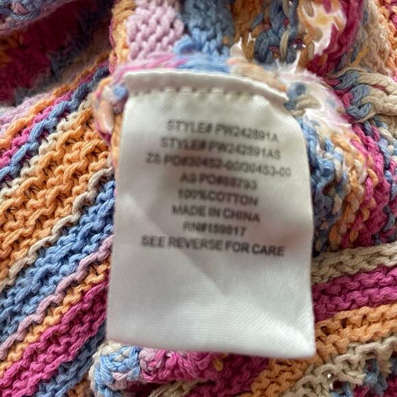 Alter’d State Women’s Women’s Crochet Cropped Tank Top Size Medium - Picture 6 of 9